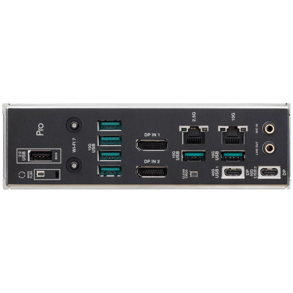 Материнская плата ASUS PRO WS TRX50-SAGE WIFI A TRX50, sTR5, 4xDDR5, 5xPCIEx16, 3xM.2, 1xTypeC, 6*USB3.2Gen2, 2*USB3.2Gen2, 4*USB2.0, 4*SATA3.0, 10G, 2.5G, 1xTypeC(DP), HDMI, CEB