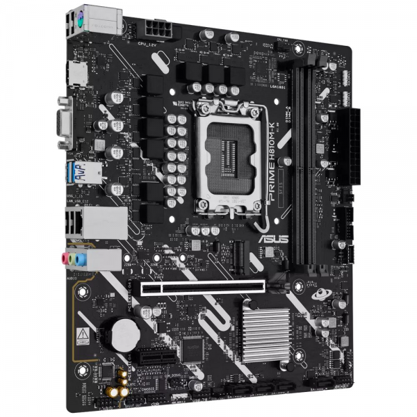 Материнская плата ASUS PRIME H810M-K H810, LGA1851, 2*DDR5, 1*PCIEx16, 1*PCIEx1, 1*M.2, 1xTypeC, 4*USB3.2Gen1, 6*USB2.0, 4*SATA3.0, 1G, VGA, HDMI, M-ATX, RTL