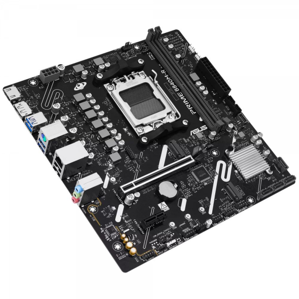Материнская плата ASUS PRIME B840M-R B840, AM5, 2*DDR5, 1*PCIEx16, 1*PCIEx1, 2*M.2, 1xTypeC, 6*USB3.2Gen1, 4*USB2.0, 4*SATA3.0, 1G, DP, HDMI, M-ATX, RTL