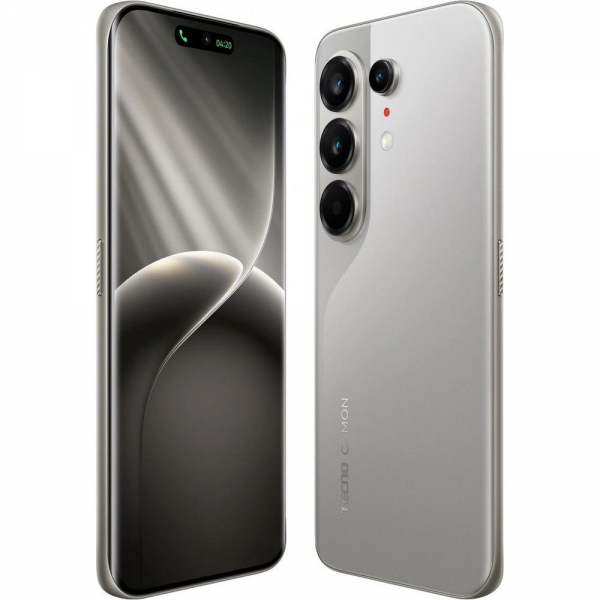 Смартфон Tecno Camon 50 Ultra 5G 8+256 GB, серебристый (CN7C 256+8, Nebula Titanium)