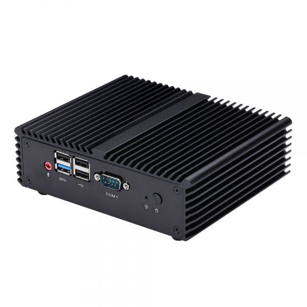 Мини ПК Qotom Q190P-S08 J1900, 4Gb RAM, 128Gb SSD