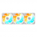 Вентилятор в корпус Gigabyte GBT EZRVSFAN1203 ICE 3X120mm ARGB FANs set. PWM, 3 Pin