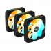 Вентилятор в корпус Gigabyte GBT EZRVSFAN1203 3X120mm ARGB FANs set. PWM, 3 Pin