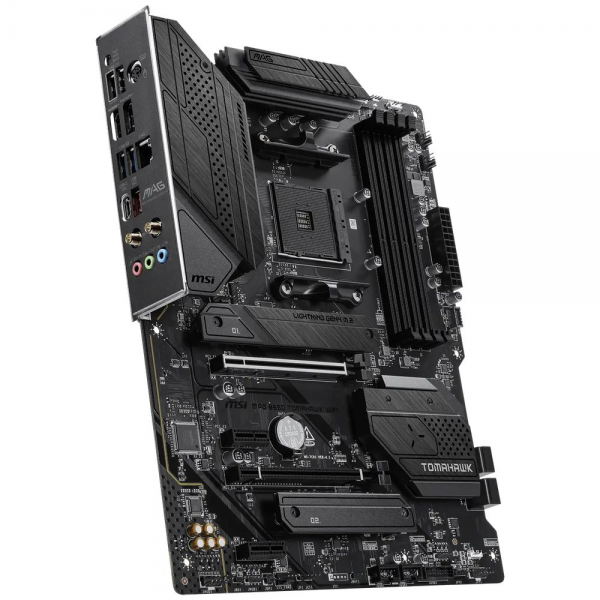 Материнская плата MSI MAG B550 TOMAHAWK WIFI B550, AM4, 4*DDR4, 2*PCIEx16, 2*PCIEx1, 2*M.2, 2*TypeC, 1*USB3.2Gen2, 4*USB3.2Gen1, 6*USB2.0, 4*SATA3.0, 2.5G, DP, HDMI, ATX, RTL