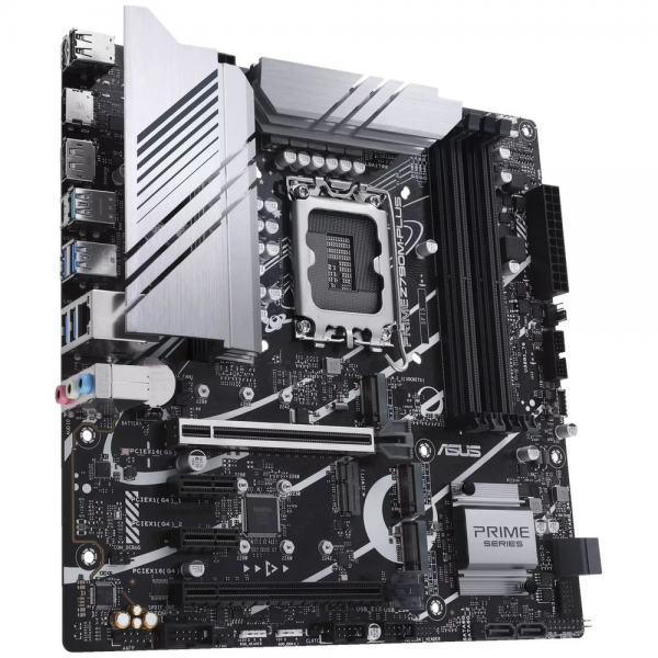 Материнская плата ASUS Bad Pack PRIME Z790M-PLUS LGA1700 mATX 4xDDR5 2xPCIEx16 2xPCIEx1 3xM.2 USB-C DP HDMI GLAN  bp