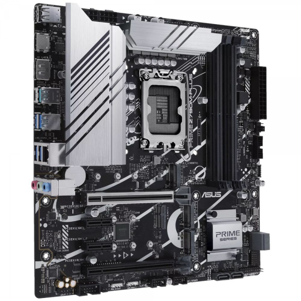 Материнская плата ASUS Bad Pack PRIME Z790M-PLUS LGA1700 mATX 4xDDR5 2xPCIEx16 2xPCIEx1 3xM.2 USB-C DP HDMI GLAN  bp