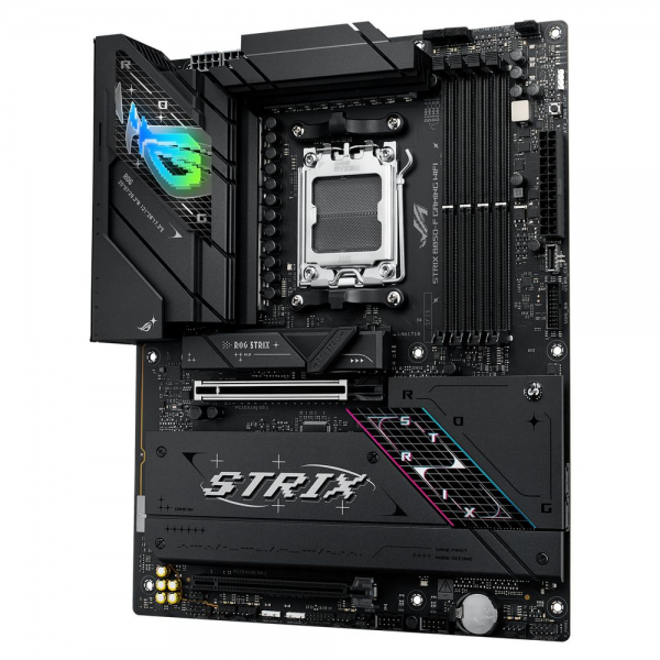Материнская плата ASUS Bad Pack ROG STRIX B850-F GAMING WIFI AM5 ATX 4xDDR5 2xPCIEx16 4xM.2 2хUSB-C DP HDMI 2.5GLAN Wi-Fi 7  bp