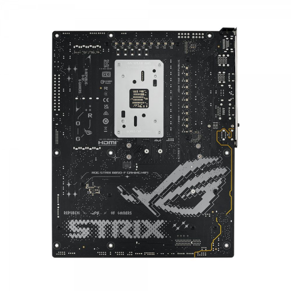 Материнская плата ASUS Bad Pack ROG STRIX B850-F GAMING WIFI AM5 ATX 4xDDR5 2xPCIEx16 4xM.2 2хUSB-C DP HDMI 2.5GLAN Wi-Fi 7  bp