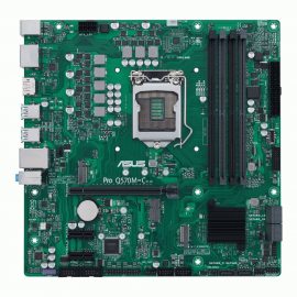 Материнская плата ASUS Bad Pack PRO Q570M-C/CSM LGA1200 mATX 4xDDR4 PCIEx16 2xPCIEx1 2xM.2 DP HDMI GLAN (165248) bp