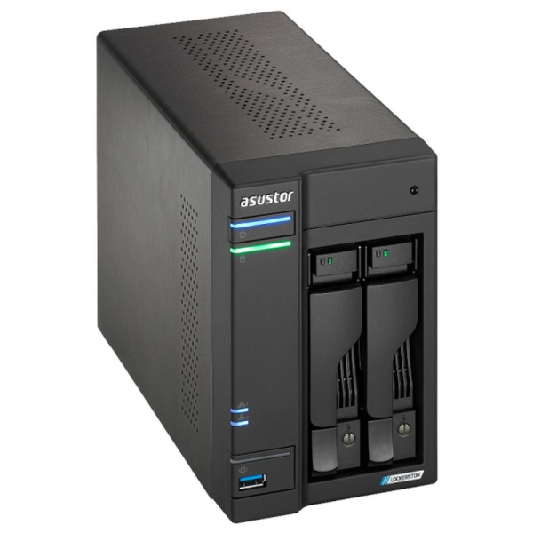 Платформа СХД ASUSTOR AS6702T V2 2 Bay 4xM.2 2x5GLAN 4GB (Max.16GB) DDR4 2xUSB HDMI (90IX01N1-BW3S60)