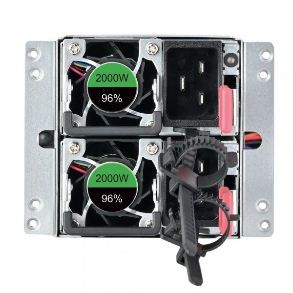 Блок питания серверный Silverstone SST-GM2000C-TF 2U CRPS Titanium 2000W+2000W, HS, PMBus 1.2, 82мм (Ш) x 101.5мм (В) x 210мм (Г),