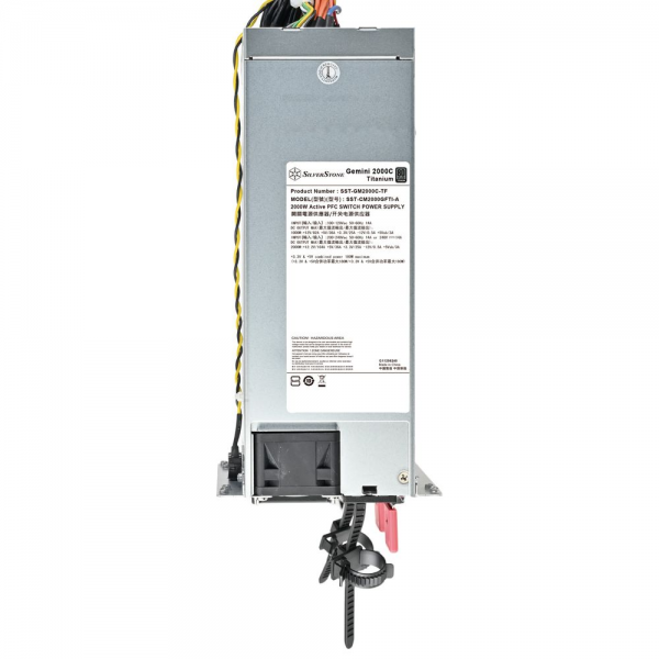 Блок питания серверный Silverstone SST-GM2000C-TF 2U CRPS Titanium 2000W+2000W, HS, PMBus 1.2, 82мм (Ш) x 101.5мм (В) x 210мм (Г),