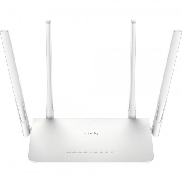 Маршрутизатор CUDY WR1300 V5 AC1200 Gigabit Wi-Fi Mesh Router WR1300 V5 AC1200 Gigabit Dual Band Wi-Fi Mesh Router, Chipset MediaTek, 5 × 10/100/1000Mbps RJ45 Ports, 4 x 5dBi fixed antennas,  WiFi router/AP/ Repeater/WISP Mode, 802.11ac/a/b/g/n, 867Mbps a