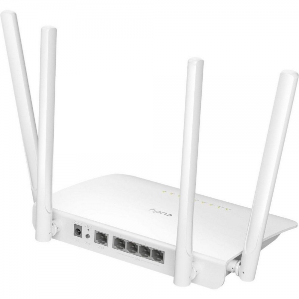 Маршрутизатор CUDY WR1300 V5 AC1200 Gigabit Wi-Fi Mesh Router WR1300 V5 AC1200 Gigabit Dual Band Wi-Fi Mesh Router, Chipset MediaTek, 5 × 10/100/1000Mbps RJ45 Ports, 4 x 5dBi fixed antennas,  WiFi router/AP/ Repeater/WISP Mode, 802.11ac/a/b/g/n, 867Mbps a