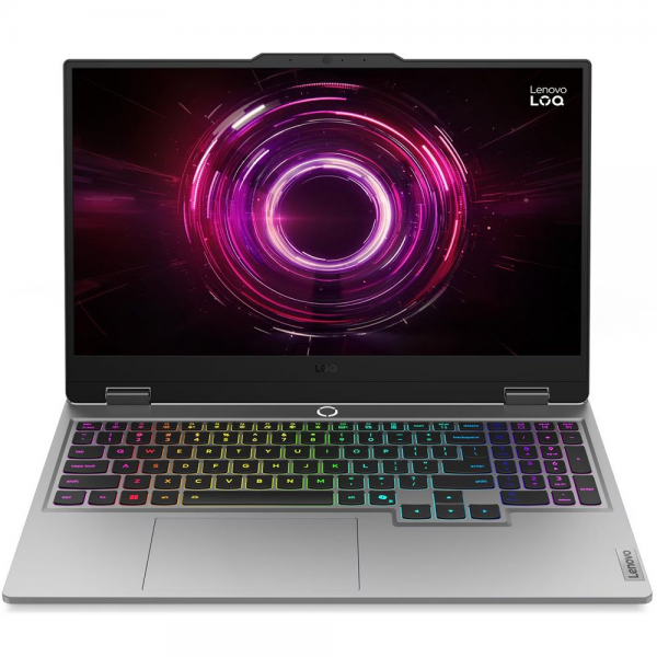 Ноутбук Lenovo LOQ 15AHP10 AMD Ryzen 5 220/16Gb (1*16 D5)/SSD512Gb/RTX5050 8Gb (100W)/15.6