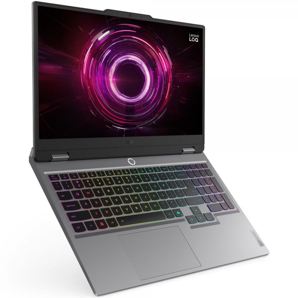 Ноутбук Lenovo LOQ 15AHP10 AMD Ryzen 5 220/16Gb (1*16 D5)/SSD512Gb/RTX5050 8Gb (100W)/15.6