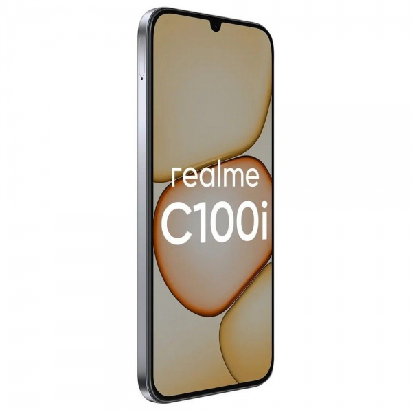 Смартфон Realme C100i 4+64Gb серебристый (RMX5377 C100i 4+64 серебристый)