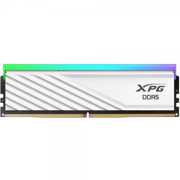 Модуль памяти 32GB XPG DDR5 5600 DIMM LANCER Blade Gaming Memory RGB AX5U5600C4616G-DTLABRWH ECC (On-die),CL46-45-45-89, 1.1V, Heat Shield, Kit (2x16GB), RTL