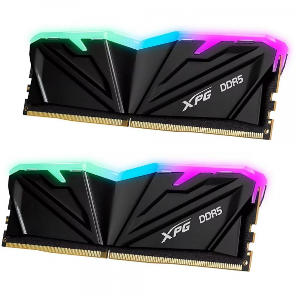 Модуль памяти 32GB XPG DDR5 5600 DIMM Armax RGB AX5U5600C4616G-DTAMRBK Non-ECC, CL46-45-45, 1.1V, Heat Shield, Kit (2x16GB), RTL