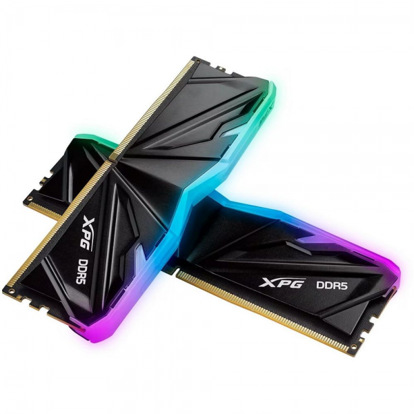 Модуль памяти 32GB XPG DDR5 5600 DIMM Armax RGB AX5U5600C4616G-DTAMRBK Non-ECC, CL46-45-45, 1.1V, Heat Shield, Kit (2x16GB), RTL