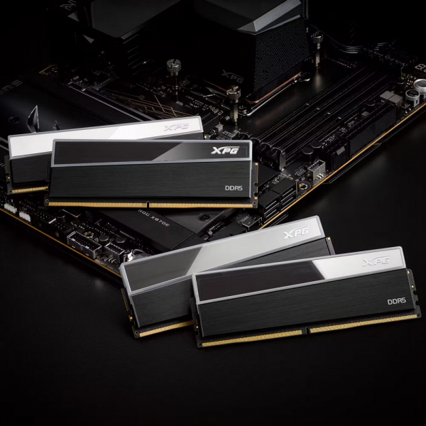 Модуль памяти XPG 16GB DDR5 5600 DIMM XPG NOVAKEY RGB AX5U5600C4616G-CNKRBK On-Die ECC, CL46-45-45, 1.1V, Heat Shield,  RTL