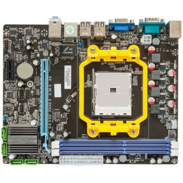 Материнская плата Esonic A55F1AL2, FM1 , AMD A55, mATX, 2xDDR3, 1xPCI-Ex16, 1xPCI-Ex1, 4xSATA2, 10/100, 6CH, VGA, 4xUSB2.0, 1x COM RTL {20}