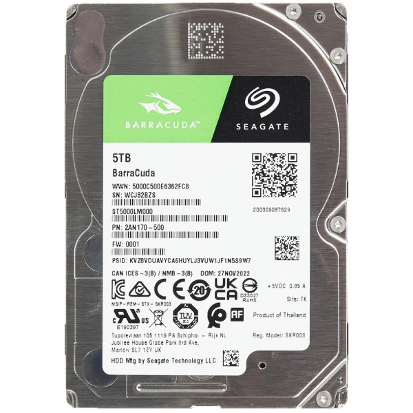 Жесткий диск Seagate BarraCuda ST5000LM000 2.5