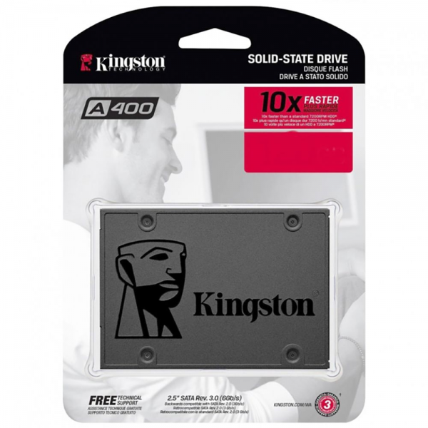 Твердотельный накопитель SSD Kingston A400 SA400S37/240G 240GB 2.5