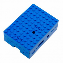 Корпус ACD RA184 Blue ABS Plastic Building Block case for Raspberry Pi 3 B (CBPIBLOX-BLU) (494354)
