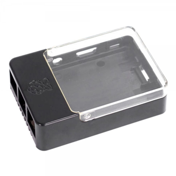 Корпус ACD RA175   Black Case w/Sense Hat hole  for Raspberry Pi 3 B (CBPIHAT-BLK)