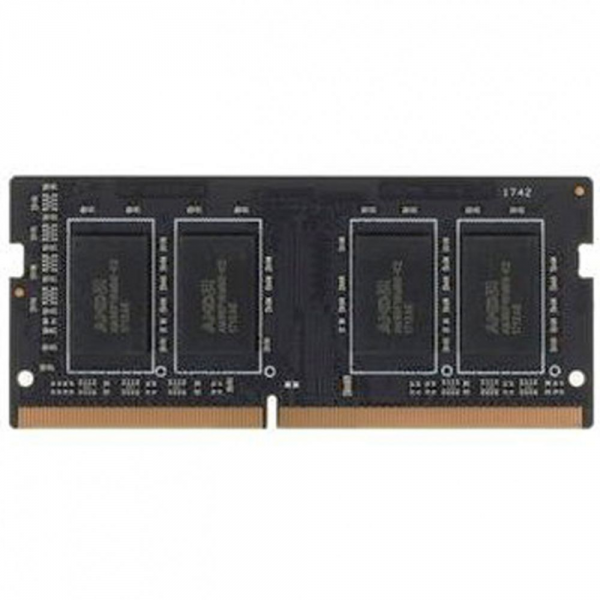 Модуль памяти AMD Radeon 4GB  DDR3 1600 SO DIMM R5 Entertainment Series Black R534G1601S1S-U Non-ECC, CL11, 1.5V, R534G1601S1S-U Retail (180909)