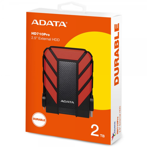 Жесткий диск внешний ADATA HD710 Pro AHD710P-2TU31-CRD 2TB 2.5