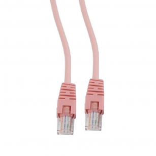 Кабель Cablexpert Патч-корд UTP  PP12-3M/RO   кат.5e, 3м, литой, многожильный (розовый)