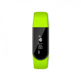 Фитнес-браслет Lime Lime 116HR Green Пульсометр, Шагомер, Подсчет калорий, Часы, Будильник, Зеленый ремешок