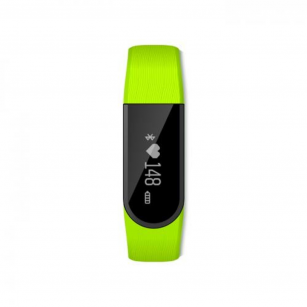 Фитнес-браслет Lime Lime 116HR Green Пульсометр, Шагомер, Подсчет калорий, Часы, Будильник, Зеленый ремешок