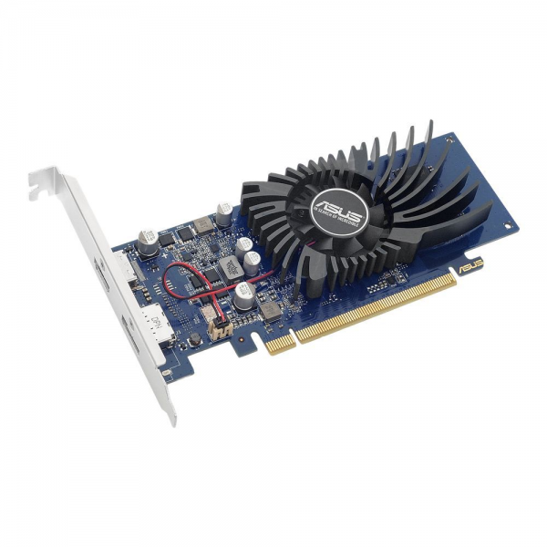 Видеокарта ASUS GT1030  2GB GDDR5 64bit DVI HDMI 1FAN LP RTL {20} (743333) [GT1030-2G-BRK]