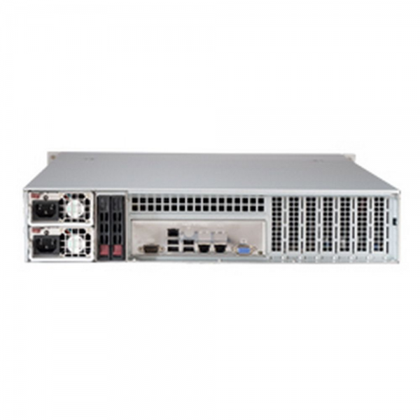 Корпус SuperMicro  CSE-826BAC4-R920LPB 2U, LP, E-ATX, 920 Вт, 8x 3.5-inch SAS3/SATA3 HDD/SSD and 4x SAS3/SATA3/NVMe, черный