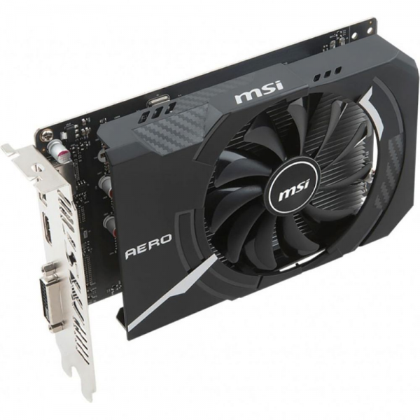 Видеокарта MSI GT1030 AERO ITX OC 2GB DDR4 64bit DVI HDMI 1FAN RTL {20} (561413)