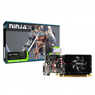 Видеокарта Ninja (Sinotex) GT730 1GB DDR3 128bit VGA DVI HDMI 1FAN LP RTL {50}