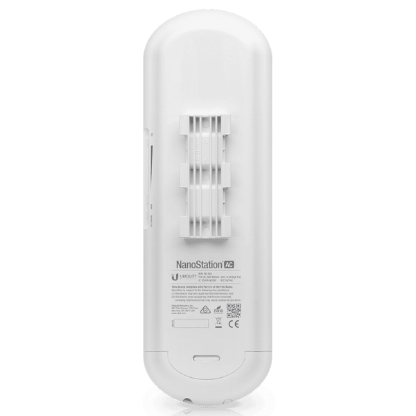 Точка доступа Wi-Fi Ubiquiti NanoStation 5AC |NS-5AC| точка доступа (AP/CPE), 5 ГГц, airMAX ac, 15 км, MIMO 2х2 (021371)