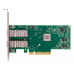 Сетевой адаптер Mellanox MCX4121A-XCAT ConnectX-4 Lx EN network interface card, 10GbE dual-port SFP+, PCIe3.0 x8, tall bracket, ROHS R6, SR-IOV, TCP/UDP, MPLS, VxLAN, NVGRE, GENEVE, iSER, NFS RDMA, SMB Direct, ROHS R6, RTL {20} (197878)