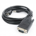 Кабель Cablexpert  HDMI-VGA  A-03-6, 19M/15M + 3.5Jack, 1.8м, черный, позол.разъемы, пакет A-HDMI-VGA-03-6 (098021)