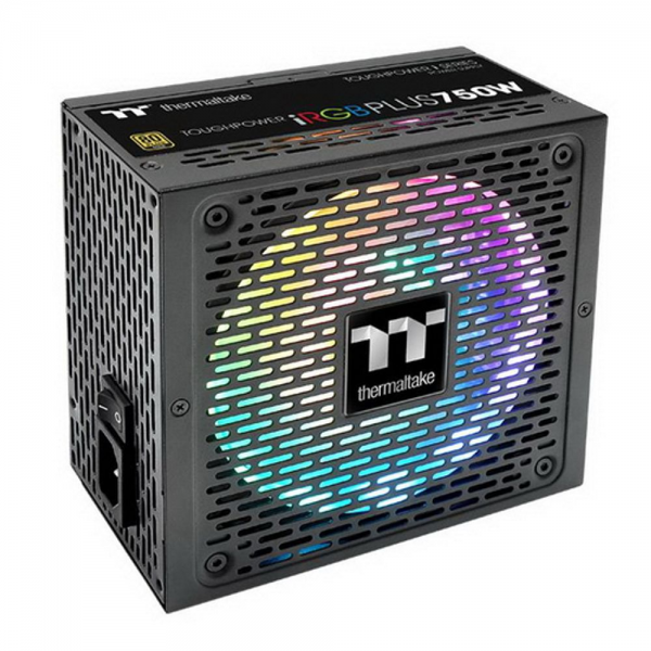 Блок питания Thermaltake Toughpower iRGB Plus 750 Gold TPI-750DH3FCG 750W, 80 Plus Gold, полностью модульный