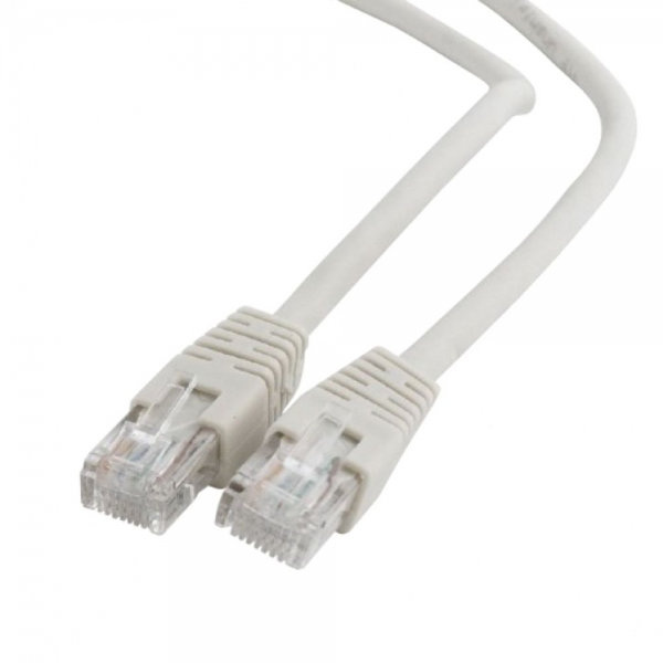Кабель Cablexpert Патч-корд UTP  PP6U-5M, кат.6, 5м, литой, многожильный (серый) {60}