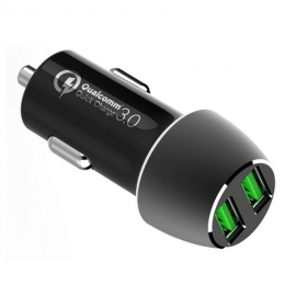 Зарядное устройство ACD АЗУ (ACD-С362Q-V1B) 36Вт, Автомобильное ЗУ, 2xUSB QC, 3.6;12В/3А RTL