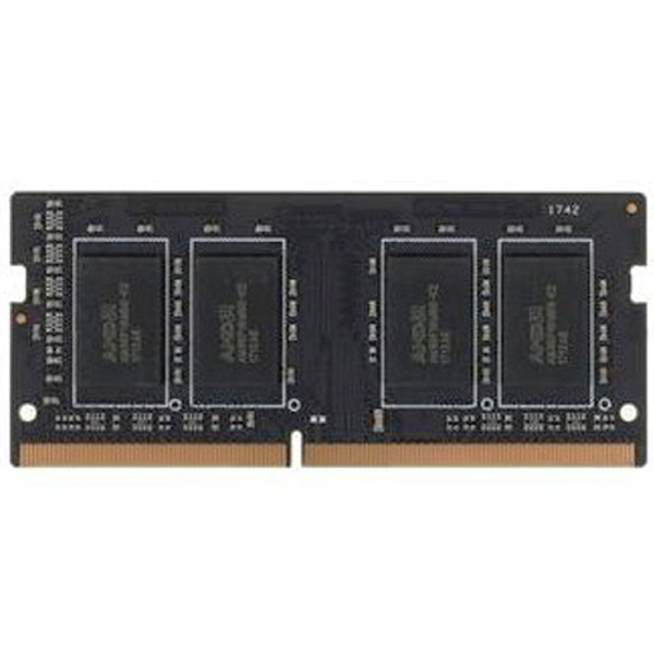 Модуль памяти AMD Radeon R7 Performance Series Black R744G2606S1S-U 4GB DDR4 2666 SO DIMM Non-ECC, CL16, 1.2V, RTL (182347){125}