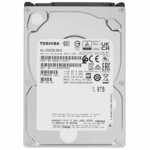 Жесткий диск серверный Toshiba Enterprise Peformance AL15SEB18EQ 1.8TB 2.5