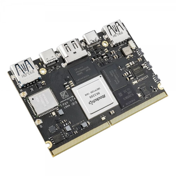 Одноплатный компьютер Khadas Edge Pro Rockchip RK3399, 64-bit Hexa-Core, KEG1-P-002