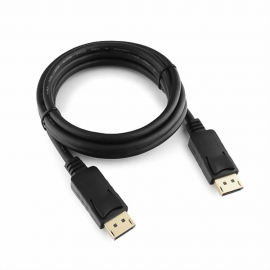 Кабель DisplayPort Cablexpert CC-DP2-10 v1.2, 3м, 20M/20M, черный, экран, пакет RTL {100}