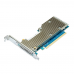HBA-адаптер Broadcom LSI P411W-32P (05-50054-00) NVMe HBA Adapter, PCIe 4.0 x16 LP, 32port ( 4* int SFF8654), PEX88048,